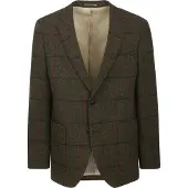 Steppin' Out blazer i Harris Tweed, mørkegrøn Grøn Mørkegrøn måle