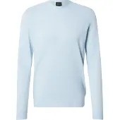 BOSS Sweater i bomuldsblanding med bodymapping-struktur