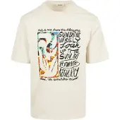 Shiwi Bluser & t-shirts 'Jay Flower Block' beige / turkis / hummer / sort