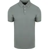 Suitable Boris poloshirt i grøn Grøn måle