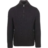 Superdry Superdrytil mænd. M6110698A Jacob Cable marineblå trøje (XXL), Casual, Akryl