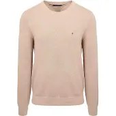 Tommy Hilfiger Struktur Pullover Beige måle