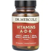 Dr. Mercola , Vitaminer A-D-K, 30 Kapsler