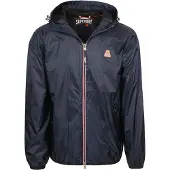 Superdry Superdrytil mænd. M5012330A Essential TRI-vindjakke i marineblå (L), Udendørs, Genanvendt polister