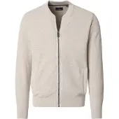 Casa Moda Vest Zip Struktur Ecru Beige måle
