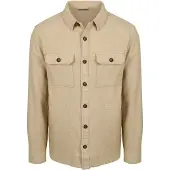 Suitable Overshirt Structure Beige åle