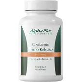 Alpha Plus C-vitamin Time Release 1000mg 60 tabletter