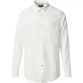 Salsa Jeans Cotton Linnen Regular Fit Skjorte Med Lange ærmer