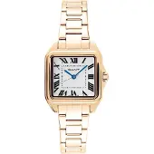 Gant Dameur G206103 Seneca Mid 3 Hvid/Guldtonet stål 26x26 mm