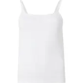 Calvin Klein Jeans Overdel 'Monogram Patch Cami' hvid