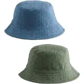 Next Hat navy / grøn