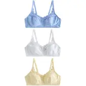 Next BH lyseblå / pastelgul / hvid