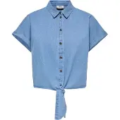 JDY Bluse 'JDYAIKO' lyseblå