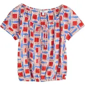 Next Shirts blå / rød