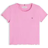 Tommy Hilfiger Essential Rib T-shirt Med Korte ærmer