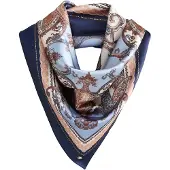 Ted Baker Sjal beige / navy / pastelblå / lysebrun