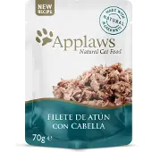 Applaws Gelatine Makrel Tunfilet 16x70g Vådfoder Til Kat