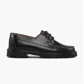 Playboy Footwear Dame Claudine Sko Black Leather/Sort