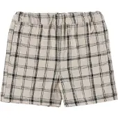 Name it Shorts - NmmHowie - Chateau Gray/CHECK - - 6 år (116) - Shorts