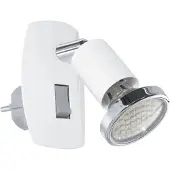 Eglo MINI 4 PLUG SPOT 3W HVID