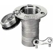 PLASTIMO 48707 Rustfrit Stål Vandpåfyldningsprop 38 Mm