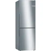 Bosch Serie 4 KGV33VLEA fridge-freezer Freestanding 289 L E Stainless steel