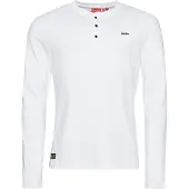 Superdry Vintage Logo Embroidered Mid Weight Henley T-shirt Med Lange ærmer