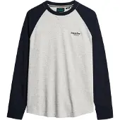 Superdry Essential Logo Baseball 3/4 ærmet T-shirt
