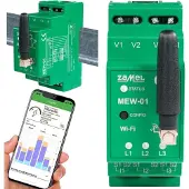 ZAMEL energiovervågning MONITOR ENERGII MEW-01/MRP trefaset