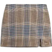 Superdry Check Kort Nederdel