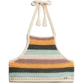 Superdry Crop Halter Crochet Ærmeløs Top