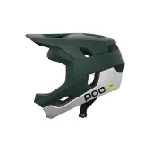 POC - MTB-hjelme - Otocon Race Mips Pargasite Green Matt/Hydrogen White Matt til Unisex - Størrelse 51-54 cm - Grøn