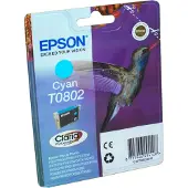 Epson T0802 Blækpatron Cyan T0802 Modsvarer: N/A