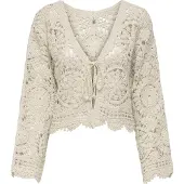 ONLY Cardigan 'ONLWaterly' ecru