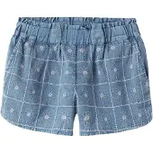 Name It Kids Shorts - NkfHerta - Faded Denim - - 10 år (140) - Shorts