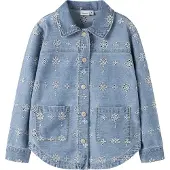 Name it Broderi Anglaise Denimjakke