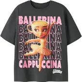 Name it Bluser & t-shirts 'NKFAida Brainr' orange / pastelpink / sort / hvid