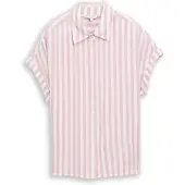 Tom Tailor Bluse lys pink / hvid