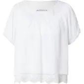 Abercrombie & Fitch Bluse 'ECLECTIC CAMI BAR' hvid