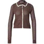 Abercrombie & Fitch Cardigan brun / hvid