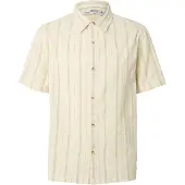 INDICODE JEANS Skjorte 'Juliano' sand / mudderfarvet
