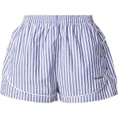Calvin Klein Underwear Pyjamasbukser violetblå / hvid
