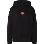 Pegador Sweatshirt 'Modra' gran / knaldrød / sort / hvid