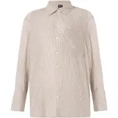 Gap Bluse beige / mørkegrå / hvid
