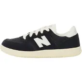 New Balance New Balanceunisex til børn. PST500V1 T500 Lace lædersko i sort (34.5), Fast, Ruskind, Blonder, Casual, børnetøj