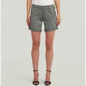 G-Star Chino Boyfriend Shorts - Green - Women