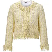 Rich & royal Overgangsjakke creme / citrongul