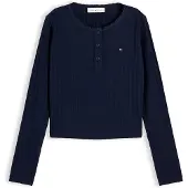 Tommy Hilfiger Kg0kg09463 T-shirt Med Lange ærmer