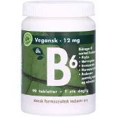 Berthelsen DFI B6 12mg vegansk 90 tab.