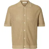 Selected Cardigan 'SLHSHANE' mørkebeige